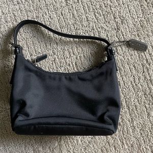 Mini black nylon Coach purse - Authentic!